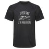 Maillot de Sport Homme Marathon Copie Jpeux Pas - T-Shirt Respirant Polyester Manches Courtes - Cadeau Sportif Anniversaire Noël Fête des Pères