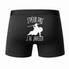 Caleçon J'peux Pas J'Ai Javelot - Humour Boxer Coton Idée Cadeau