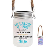 Lanterne Une Auxiliaire de Justice | Lampe Jardin Idée Décoration Cadeau