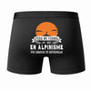 Caleçon Une légende Te Forma Alpinisme - Dos - Humour Boxer Coton Motif Métier Idée Cadeau Anniversaire Noël Homme