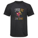 Maillot de Sport Homme Chant Copie Jpeux Pas - T-Shirt Respirant Polyester Manches Courtes - Cadeau Sportif Anniversaire Noël Fête des Pères