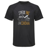 Maillot de Sport Homme Cinema Copie Jpeux Pas - T-Shirt Respirant Polyester Manches Courtes - Cadeau Sportif Anniversaire Noël Fête des Pères