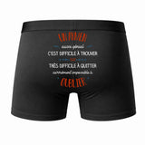 Caleçon Un Aymen Aussi génial - Dos - Humour Boxer Coton Motif Métier Idée Cadeau Anniversaire Noël Homme