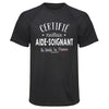 Maillot de Sport Homme Aide Soignant - T-Shirt Respirant Polyester Manches Courtes - Cadeau Sportif Anniversaire Noël Fête des Pères