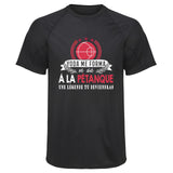 Maillot de Sport Homme Petanque Une Legende Tu Deviendras - T-Shirt Respirant Polyester Manches Courtes - Cadeau Sportif Anniversaire Noël Fête des Pères