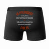 Caleçon Un Chaudronnier Aussi génial - Dos - Humour Boxer Coton Motif Métier Idée Cadeau Anniversaire Noël Homme