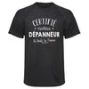 Maillot de Sport Homme Depanneur - T-Shirt Respirant Polyester Manches Courtes - Cadeau Sportif Anniversaire Noël Fête des Pères