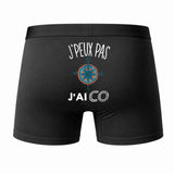 Caleçon J'peux Pas J'Ai Course d'Orientation - Humour Boxer Coton Idée Cadeau