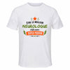 Maillot de Sport Homme Meilleur Neurologue Super Pouvoir Cadeau Anniversaire Noël Fête des Pères T-Shirt Respirant Polyester