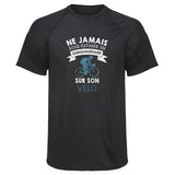 Maillot de Sport Homme Velo Homme 50 Quinquagenaire Homme - T-Shirt Respirant Polyester Manches Courtes - Cadeau Sportif Anniversaire Noël Fête des Pères