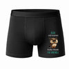 Caleçon Aldo Le Plus Chouette - Face - Humour Boxer Coton Motif Métier Idée Cadeau Anniversaire Noël Homme