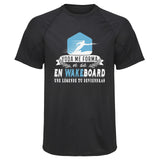 Maillot de Sport Homme Wakeboard Une Legende Tu Deviendras - T-Shirt Respirant Polyester Manches Courtes - Cadeau Sportif Anniversaire Noël Fête des Pères