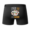 Caleçon J'peux Pas J'Ai Sushi - Humour Boxer Coton Idée Cadeau
