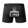 Caleçon Une légende Te Forma Voile - Dos - Humour Boxer Coton Motif Métier Idée Cadeau Anniversaire Noël Homme