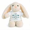 Peluche Lapin Bébé Doudou Andrea Créature Parfaite Cadeau Naissance Garçon Nouveau-Né Baby Shower