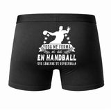 Caleçon Une légende Te Forma Handball - Dos - Humour Boxer Coton Motif Métier Idée Cadeau Anniversaire Noël Homme