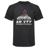 Maillot de Sport Homme VTT Une Legende Tu Deviendras - T-Shirt Respirant Polyester Manches Courtes - Cadeau Sportif Anniversaire Noël Fête des Pères