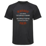 Maillot de Sport Homme pour Un Imprimeur Aussi Genial - T-Shirt Respirant Polyester Manches Courtes - Cadeau Sportif Anniversaire Noël Fête des Pères