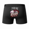 Caleçon J'peux Pas J'Ai Rugby - Humour Boxer Coton Idée Cadeau