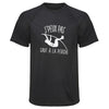 Maillot de Sport Homme Saut a la Perche Copie Jpeux Pas - T-Shirt Respirant Polyester Manches Courtes - Cadeau Sportif Anniversaire Noël Fête des Pères