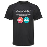 Maillot de Sport Homme Camping Car - T-Shirt Respirant Polyester Manches Courtes - Cadeau Sportif Anniversaire Noël Fête des Pères