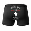 Caleçon J'peux Pas J'Ai Cuisine - Humour Boxer Coton Idée Cadeau