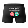 Caleçon Badminton C'est Un Match - Dos - Humour Boxer Coton Motif Métier Idée Cadeau Anniversaire Noël Homme