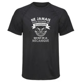 Maillot de Sport Homme Mecanique Sexagenaire Homme - T-Shirt Respirant Polyester Manches Courtes - Cadeau Sportif Anniversaire Noël Fête des Pères