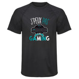 Maillot de Sport Homme Gaming Copie Jpeux Pas - T-Shirt Respirant Polyester Manches Courtes - Cadeau Sportif Anniversaire Noël Fête des Pères
