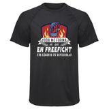 Maillot de Sport Homme Freefight Une Legende Tu Deviendras - T-Shirt Respirant Polyester Manches Courtes - Cadeau Sportif Anniversaire Noël Fête des Pères