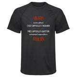 Maillot de Sport Homme pour Un Bro Aussi Genial - T-Shirt Respirant Polyester Manches Courtes - Cadeau Sportif Anniversaire Noël Fête des Pères