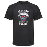 Maillot de Sport Homme Squash Copie Quarantenaire Homme - T-Shirt Respirant Polyester Manches Courtes - Cadeau Sportif Anniversaire Noël Fête des Pères