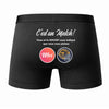 Caleçon Hockey C'est Un Match - Dos - Humour Boxer Coton Motif Métier Idée Cadeau Anniversaire Noël Homme