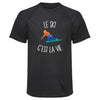 Maillot de Sport Homme Ski Cest la Vie - T-Shirt Respirant Polyester Manches Courtes - Cadeau Sportif Anniversaire Noël Fête des Pères