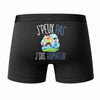 Caleçon J'peux Pas J'Ai Animateur - Humour Boxer Coton Idée Cadeau