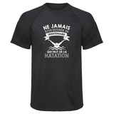 Maillot de Sport Homme Homme Trentenaire Natation - T-Shirt Respirant Polyester Manches Courtes - Cadeau Sportif Anniversaire Noël Fête des Pères
