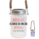 Lanterne course de drone Irremplaçable | Lampe Jardin Idée Décoration Cadeau
