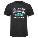 Maillot de Sport Homme Musicien Copie Quarantenaire Homme - T-Shirt Respirant Polyester Manches Courtes - Cadeau Sportif Anniversaire Noël Fête des Pères