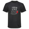 Maillot de Sport Homme Kick Boxing Copie Jpeux Pas - T-Shirt Respirant Polyester Manches Courtes - Cadeau Sportif Anniversaire Noël Fête des Pères
