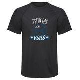 Maillot de Sport Homme Voile Copie Jpeux Pas - T-Shirt Respirant Polyester Manches Courtes - Cadeau Sportif Anniversaire Noël Fête des Pères
