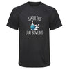 Maillot de Sport Homme Bowling Copie Jpeux Pas - T-Shirt Respirant Polyester Manches Courtes - Cadeau Sportif Anniversaire Noël Fête des Pères