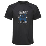 Maillot de Sport Homme Quad Copie Jpeux Pas - T-Shirt Respirant Polyester Manches Courtes - Cadeau Sportif Anniversaire Noël Fête des Pères