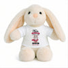 Peluche Lapin Bébé Doudou Mila Humour Changez Couches Cadeau Naissance Nouveau-Né Baby Shower