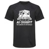 Maillot de Sport Homme Crossfit Une Legende Tu Deviendras - T-Shirt Respirant Polyester Manches Courtes - Cadeau Sportif Anniversaire Noël Fête des Pères