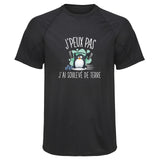 Maillot de Sport Homme Souleve de Terre Halterophilie Crossfit Copie Jpeux Pas - T-Shirt Respirant Polyester Manches Courtes - Cadeau Sportif Anniversaire Noël Fête des Pères