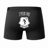 Caleçon J'peux Pas J'Ai Biathlon - Humour Boxer Coton Idée Cadeau