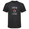 Maillot de Sport Homme Boxe Copie Jpeux Pas - T-Shirt Respirant Polyester Manches Courtes - Cadeau Sportif Anniversaire Noël Fête des Pères