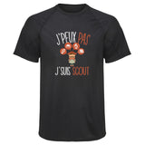 Maillot de Sport Homme Scout Scoutisme Copie Jpeux Pas - T-Shirt Respirant Polyester Manches Courtes - Cadeau Sportif Anniversaire Noël Fête des Pères