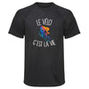 Maillot de Sport Homme Velo Cest la Vie - T-Shirt Respirant Polyester Manches Courtes - Cadeau Sportif Anniversaire Noël Fête des Pères