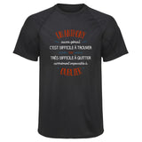 Maillot de Sport Homme pour Un Anthony Aussi Genial - T-Shirt Respirant Polyester Manches Courtes - Cadeau Sportif Anniversaire Noël Fête des Pères